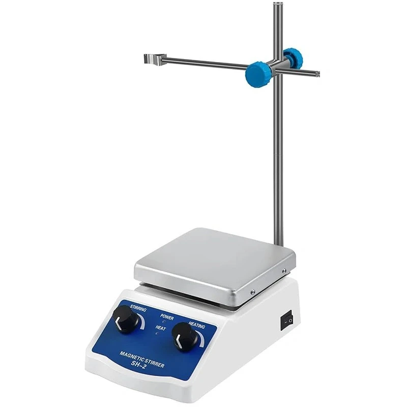 Magnetic Stirrer With PTFE Coated Stirring Bar for lab image-1