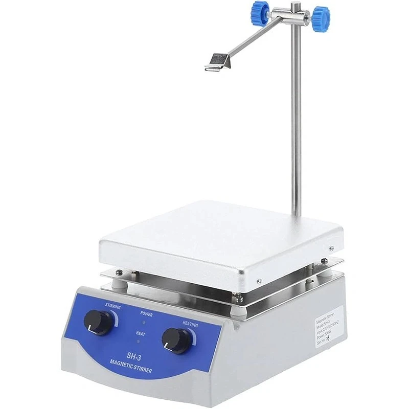  Magnetic Stirrer With PTFE Coated Stirring Bar for lab image-2