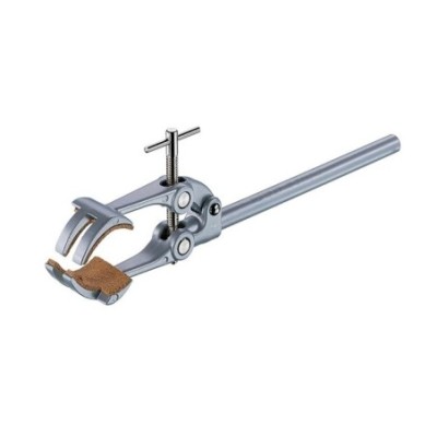 Universal Clamps Die-Pressed Cork Lined Jaws 12-50mm Dia Lab image-1