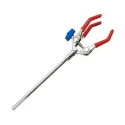  Condenser Clamp 3 Fingers with Silicon Sleeves and Two Keys Lab image-2