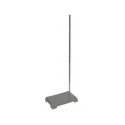  Rectangular Stand Cast Iron Base with Chrome or Powdered Rod Lab image-2