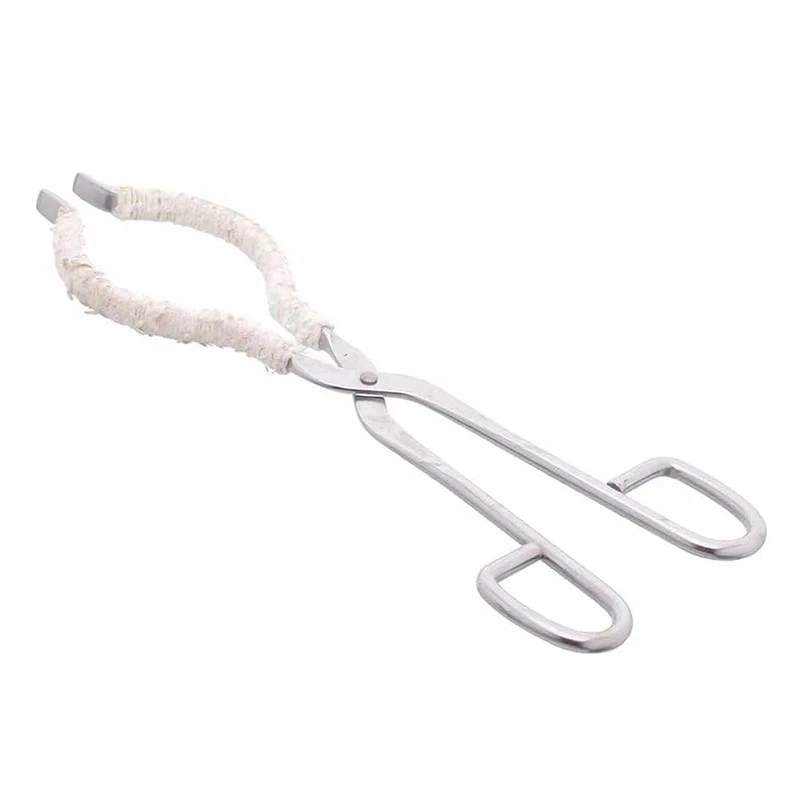 Tongs For Holding Beaker 12" Long Stainless Steel for lab image-1