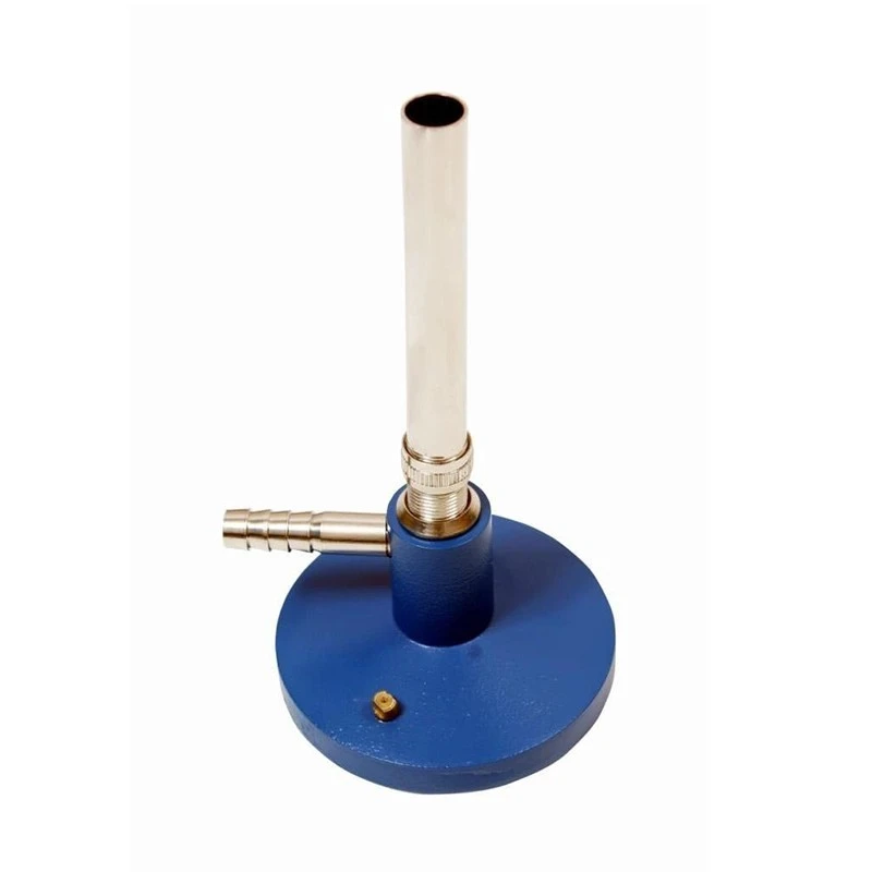  Bunsen Burner Brass Pipe 12mm Dia Chrome Plated with Regulator Lab image-2