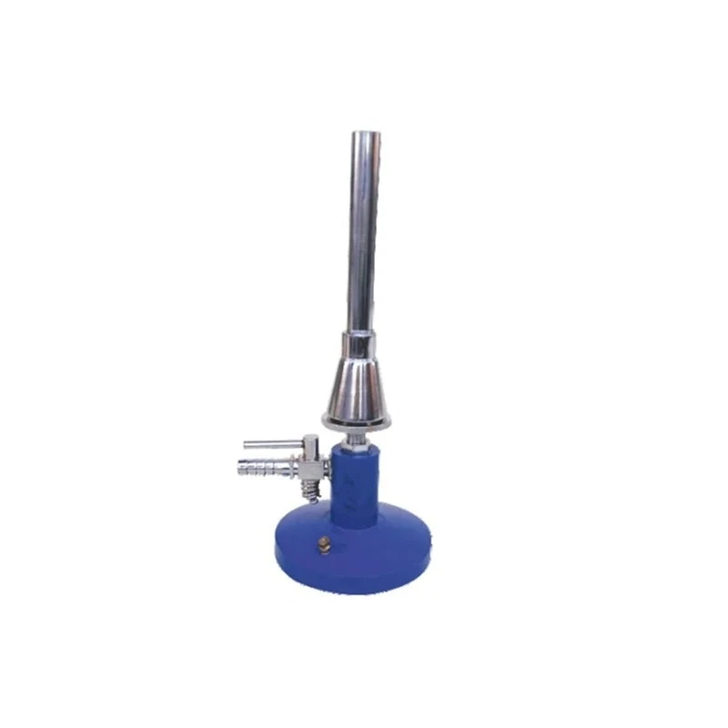  Teclu Burner Chrome Plated Brass Tube with Regulating Cone Lab image-2