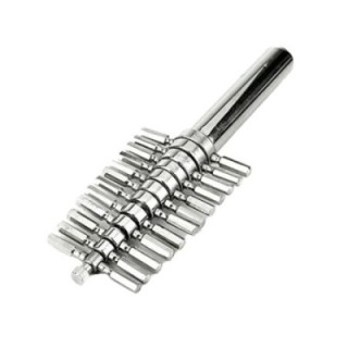 Cork Borers All Brass Chrome Plated for lab image-1
