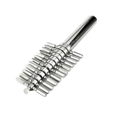 Cork Borers All Brass Chrome Plated for lab image-1