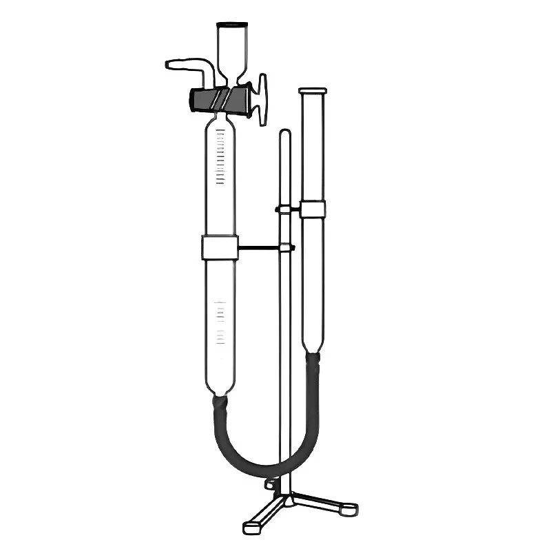 Buy Nitrometer Lunge's 50ml x 0.1ml Graduated Tube with Stand Lab