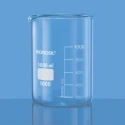  Borosil 600 ml Low Form Beaker With Spout 1000D25 image-2