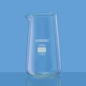  Borosil 500 ml Phillip (Conical) Beaker With Spout image-2