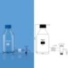 Borosil 1245029 - 1000 ml Aspirator Bottle With GL 45 Cap and Interchangeable Stopcock