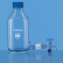  Borosil 5000 ml Aspirator Bottle With GL 45 Stopcock image-2