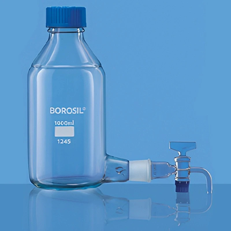  Borosil 20000 ml Aspirator Bottle With GL 45 Stopcock image-2