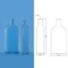 Borosil 1290029 - 1000 ml Roux Bottle With off Set Neck