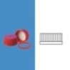 Borosil 1505C01 - Red High Temperature Resistant Screw Caps