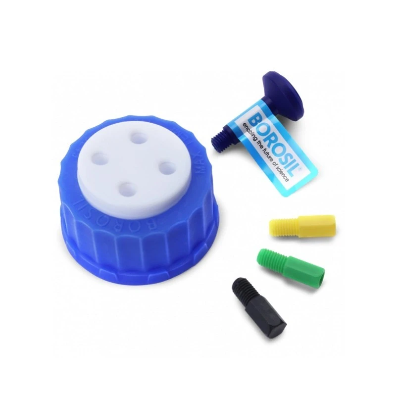  Borosil 1 Multiport HPLC Cap Solvent Transfer 1513C01 image-2