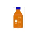  Borosil 5000ml Narrow Mouth Amber Bottle Screw Cap 1519033 image-3