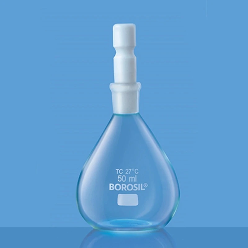  Borosil 10ml Pyknometer With PTFE Stopper 1624006 image-2