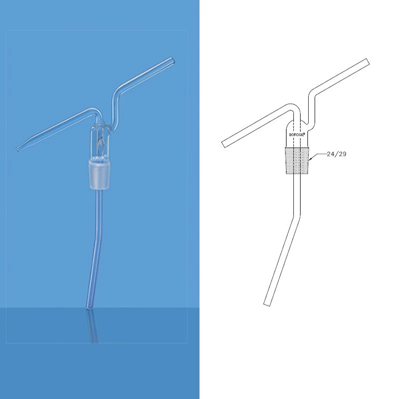 Borosil 250ml Stopper For Glass Wash Bottle 1661021 image-1