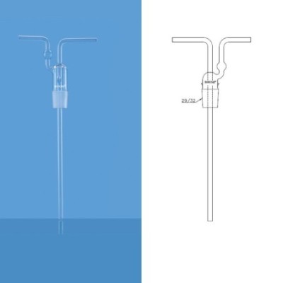Borosil 125ml Stopper For Gas Washing Bottles 1761017 image-1