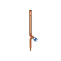  Borosil 50ml Amber Burette Class B With Boroflo 2132012 image-3