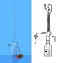 Borosil 50ml Auto Burette Class B With Stopcock 2150012 image-1