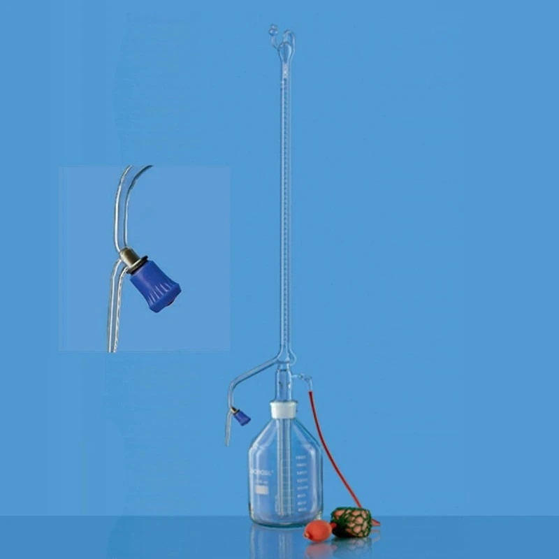  Borosil 100ml Auto Burette Boroflo Stopcock 2155016 image-2
