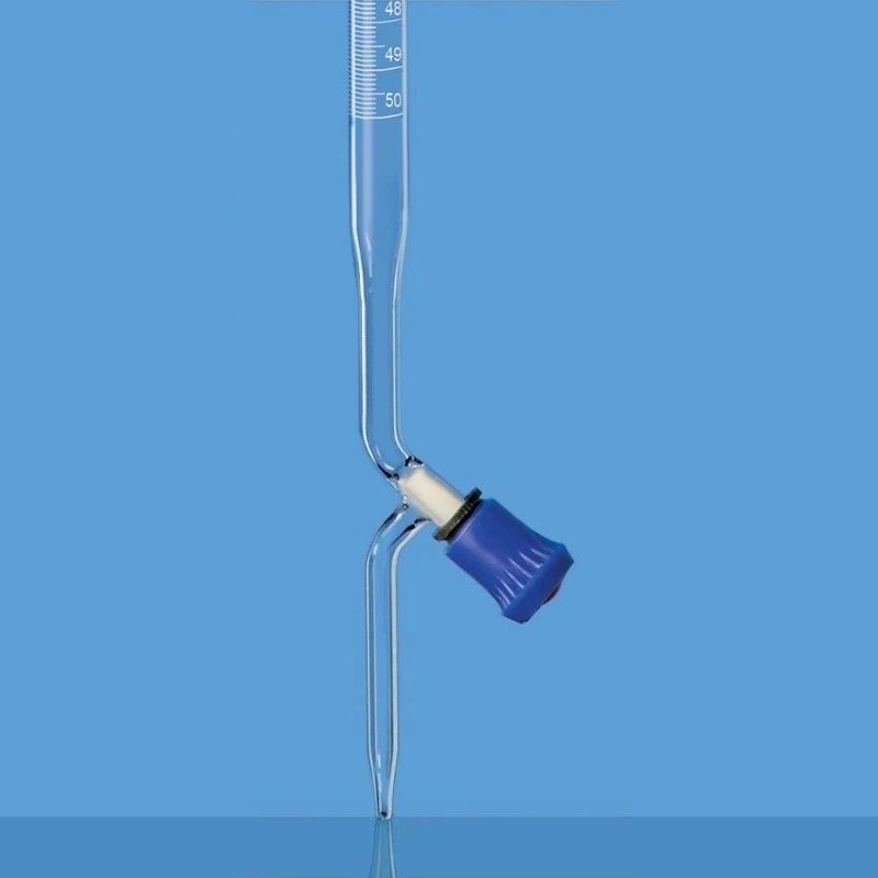 Borosil 50ml NABL Burette Boroflo Stopcock 2000012 image-2