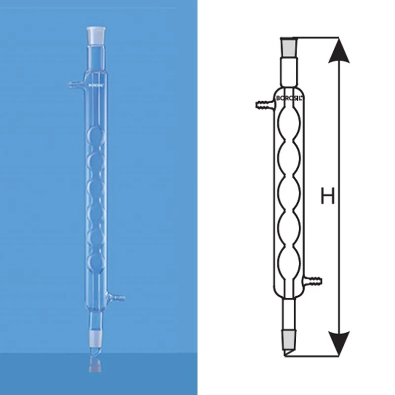 Borosil 300mm Allihn Condenser Drip Tip 2480A90 image-1