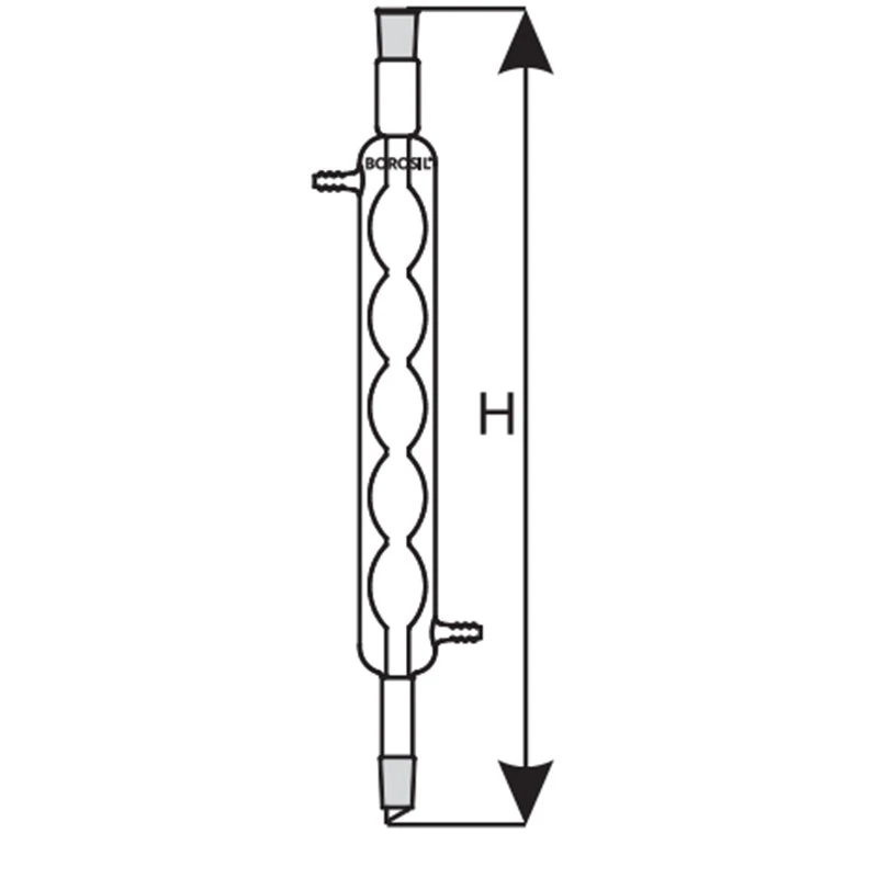  Borosil 400mm Allihn Condenser Drip Tip 2480092 image-3