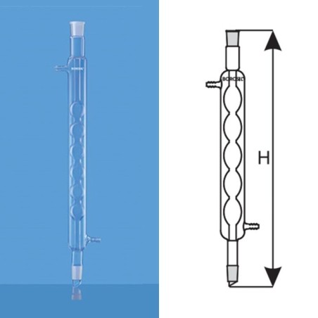 Borosil 400mm Allihn Condenser Drip Tip 2480A92 image-1