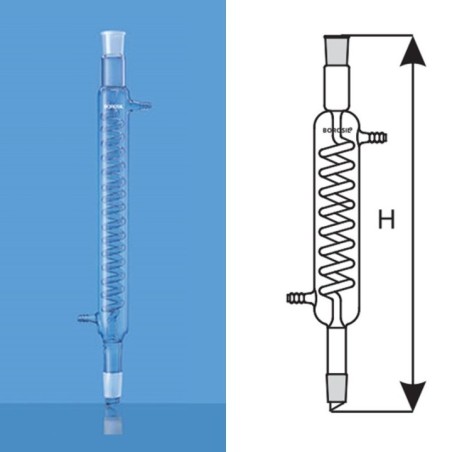 Borosil 300mm Graham Coiled Condenser Drip Tip 2560A90 image-1
