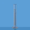  Borosil 50ml ASTM Cylinder Class A Hexagonal Base 3026012 image-2