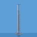 Borosil 250ml ASTM Cylinder Class B Hexagonal Base Pour 3027021 image-2