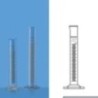 Borosil 3033016 - 100 ml Tapped Density Cylinder