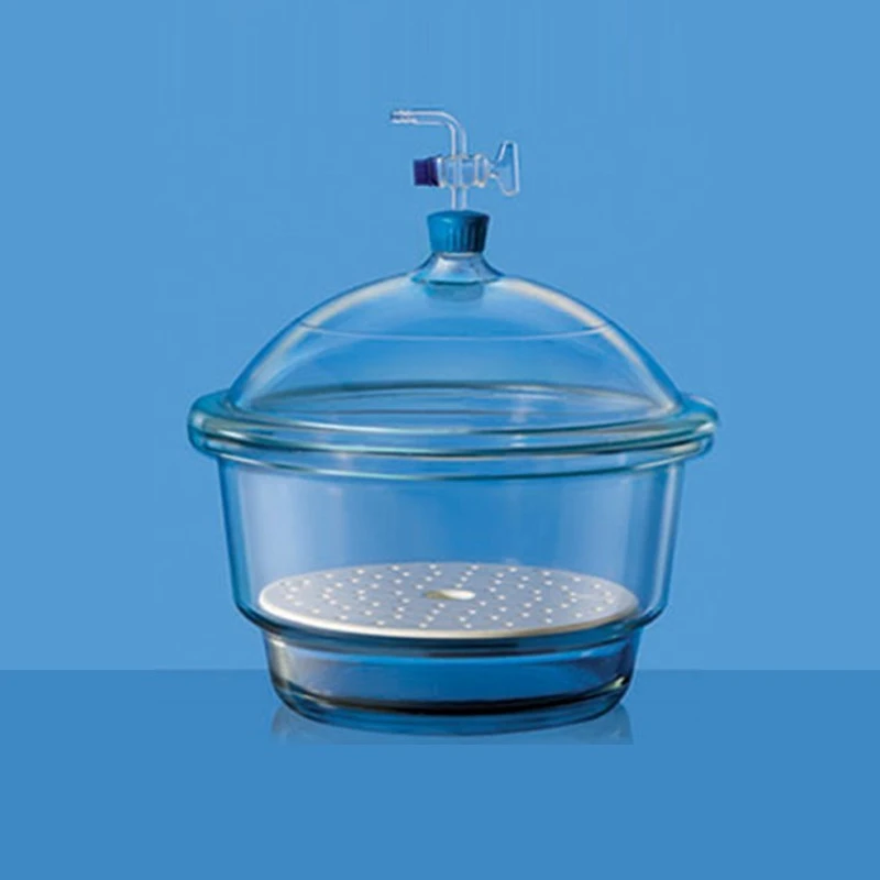  Borosil 250mm Vacuum Desiccator Set With Cover & Plate 3083044 image-2