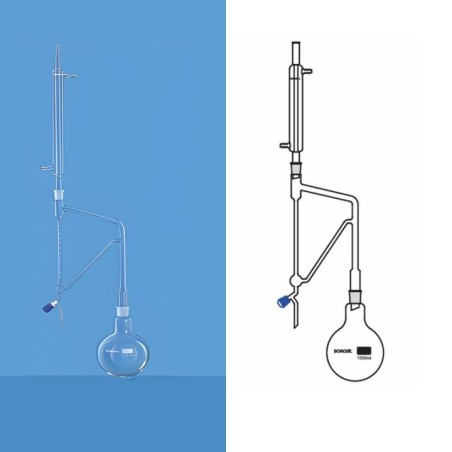 Borosil 5000ml Essential Oil Determination Apparatus 3451033 image-1