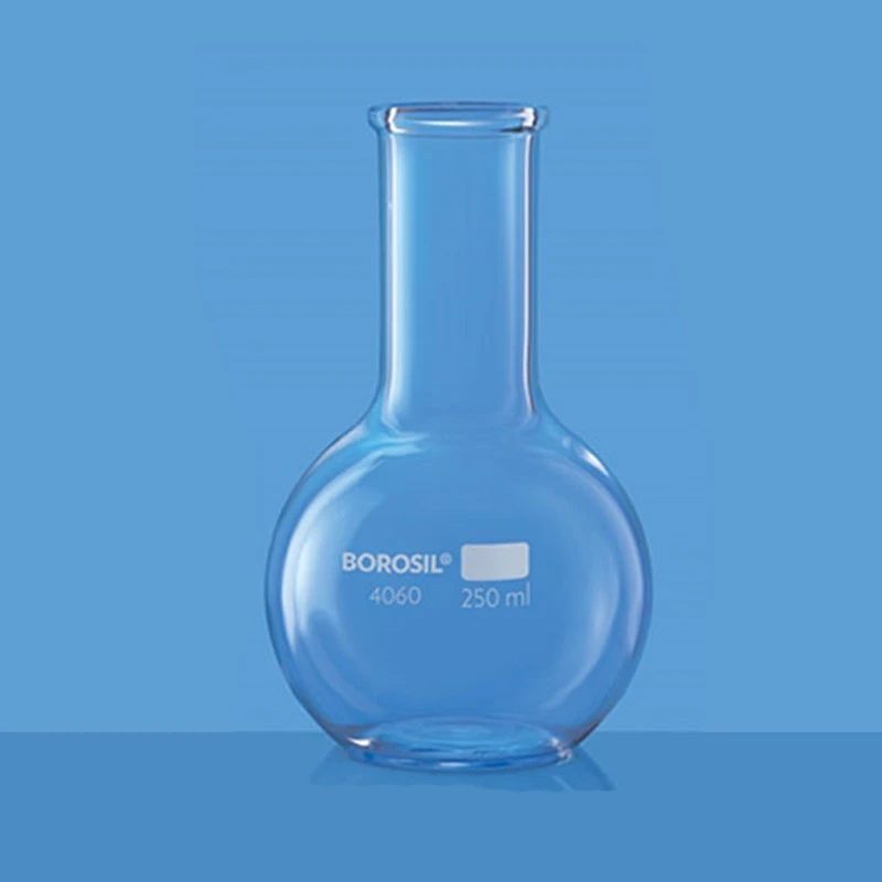  Borosil 10000ml Narrow Mouth Flat Bottom Flask 4060038 image-2