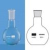 Borosil 4100033 - 5000* ml Narrow Mouth Flat Bottom Flask, Short Neck With I/C Joint