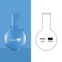 Borosil 500ml Narrow Mouth Round Bottom Flask 4260024 image-1