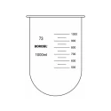  Borosil 1000ml Dissolution E-Flask USP 4265029 image-3
