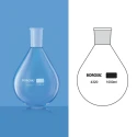 Borosil 100ml Rotary Evaporator Flask With I/C Joint 4320116 image-1