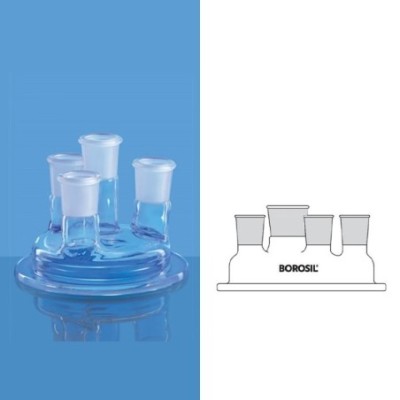 Borosil 29/32 Lid For Reaction Vessel Flask 4331Z99 image-1
