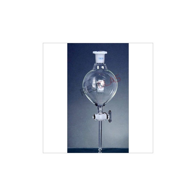 separating-funnels-with-glass-key-stopcock-interchangeable-stopper-globe-shape-plain-stem-8747