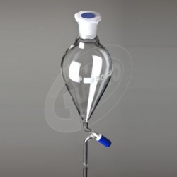 separating-funnels-with-screw-type-ptfe-needle-valve-stopcock-interchangeable-stopper-globe-shape-plain-stem-8753