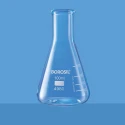  Borosil 10ml Erlenmeyer Flask Narrow Mouth Rim 4980006 image-2