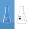 Borosil 4980031 - 3000 ml Narrow Mouth Erlenmeyer (Conical) Flask With Rim
