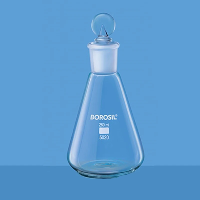  Borosil 100ml Erlenmeyer Flask I/C Joint Stopper 5020016 image-2