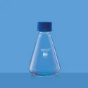  Borosil 100ml Erlenmeyer Flask Narrow Mouth Screw Cap 5021016 image-2