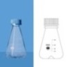Borosil 5025021 - 250 ml Baffled Bottom Erlenmeyer (Conical) Flask, With Screw Cap