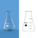 Borosil 250ml Wide Mouth Erlenmeyer Flask 5100021 image-1